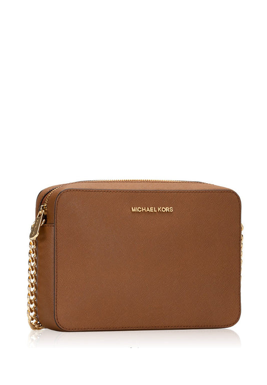 Michael Kors Jet Set Item Large East West Crossbody Bag - Brown