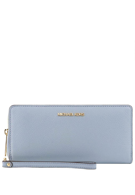 Michael Kors Jet Set Travel Large Travel Continental Wallet - Pale Ocean