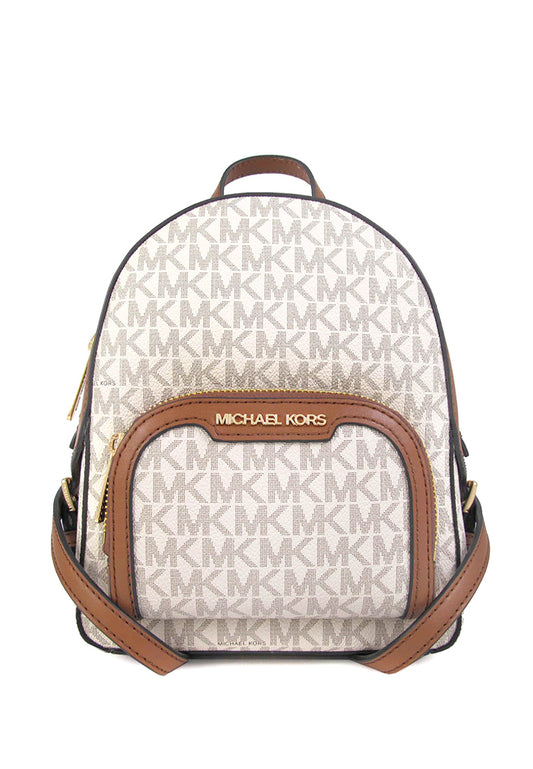 Michael Kors Signature Jaycee Mini Backpack - Vanilla