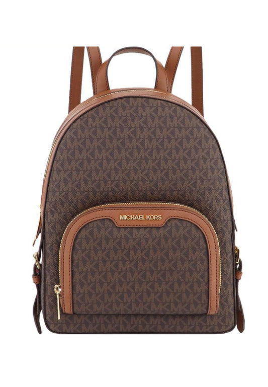 Michael Kors Jaycee Medium Logo Backpack - Brown