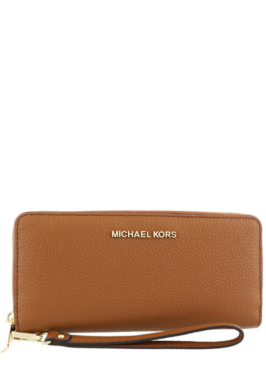 Michael Kors Jet Set Travel Large Continental Wallet - Brown