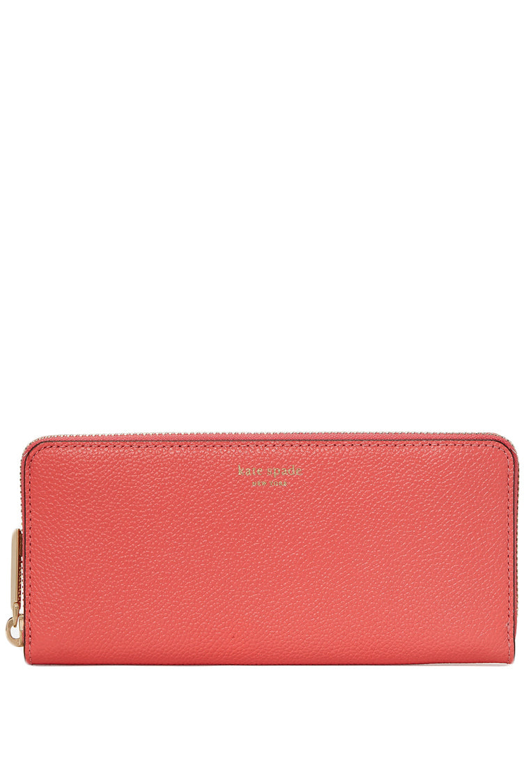 Kate Spade Margaux Slim Continental Wallet Peach Melba