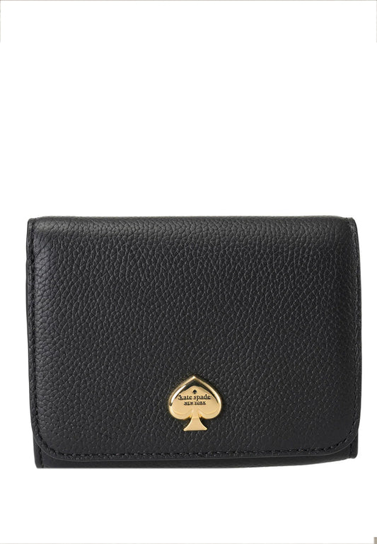 Kate Spade Kayla Small L-Zip Wallet - Black