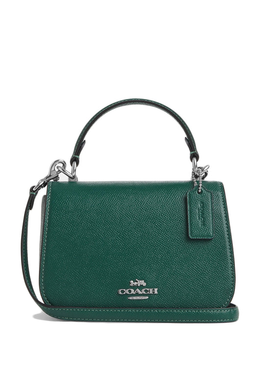 Coach Lysa Top Handle Bag - Emerald Green