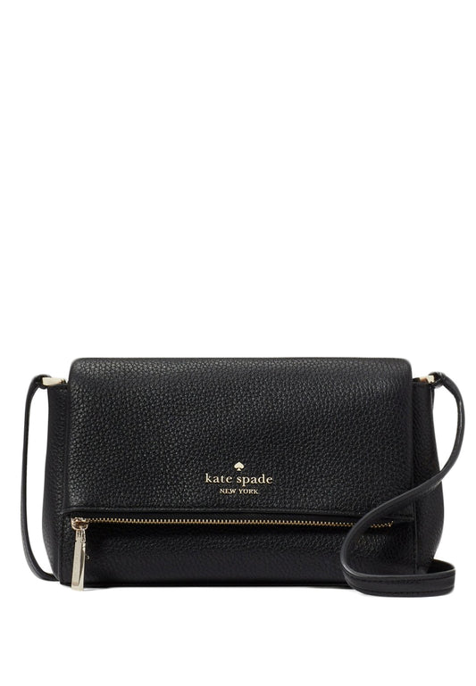 Kate Spade Leila Mini Zip Crossbody - Black