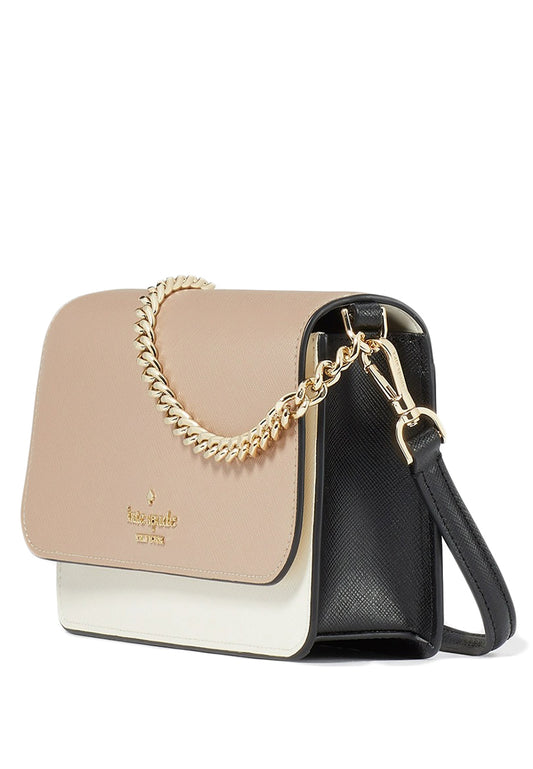 Kate Spade Madison Small Flap Crossbody - Toasted Hazelnut