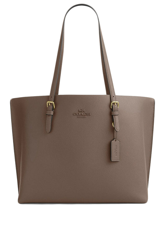 Coach Mollie Tote Bag - Dark Stone