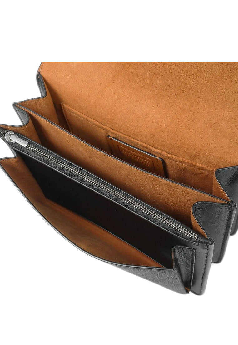 Coach Klare Crossbody Bag In Signature Canvas - Charcoal/Black