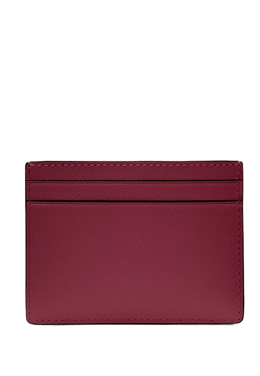 Kate Spade Madison Small Slim Card Holder - Blackberry