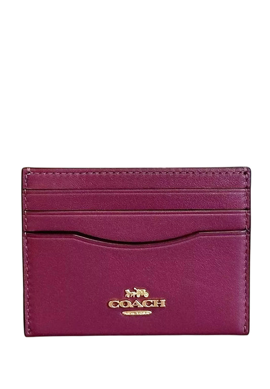Coach Slim ID Card Case - Pink