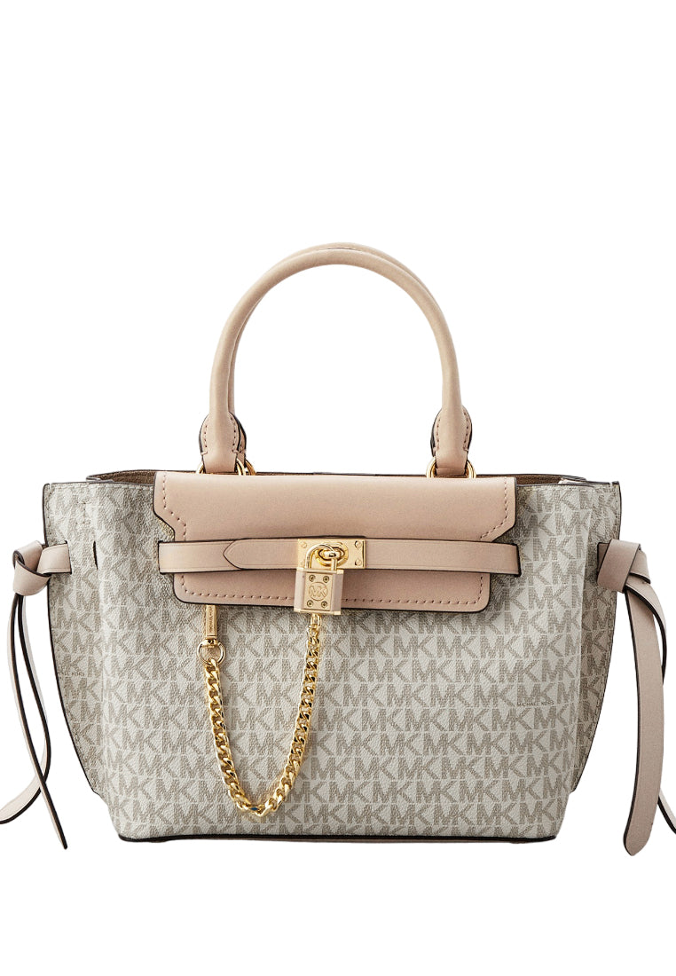Michael Kors Hamilton Legacy Small Logo Belted Satchel