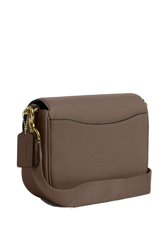 Coach Amelia Saddle Bag - Dark Stone