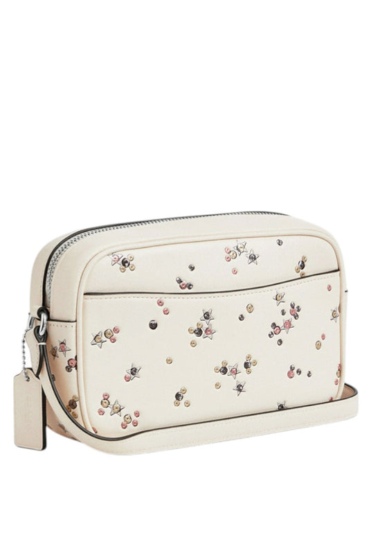 Coach Mini Jamie Camera Bag With Star Print - White/Multi