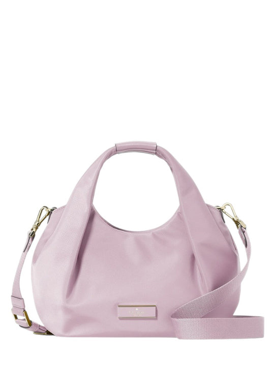 Kate Spade Carter Nylon Small Pleated Crossbody - Lavender