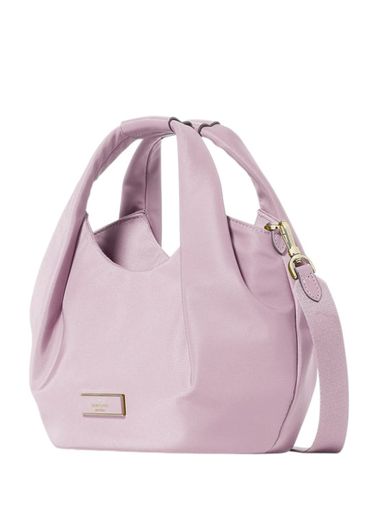 Kate Spade Carter Nylon Small Pleated Crossbody - Lavender