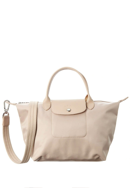 LONGCHAMP Le Pliage Neo Small Top Handle Handbag - Cream Beige