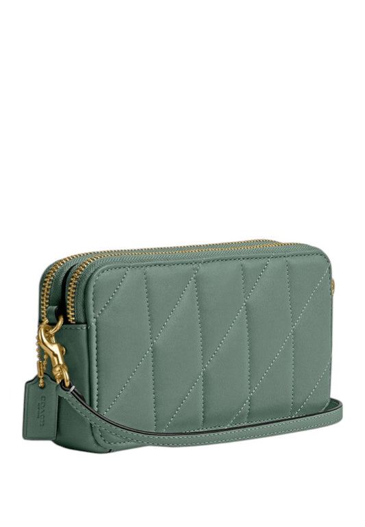 Coach Kira Crossbody Bag With Pillow Quilting - Turquoise Green