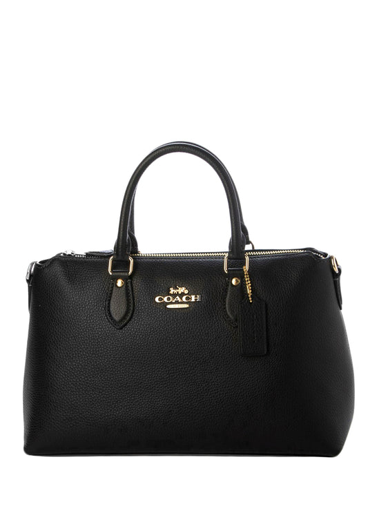 Coach Georgia Satchel Bag - Black
