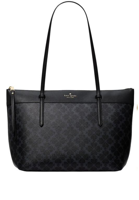 Kate Spade All Day Spade Flower Tote Bag - Black