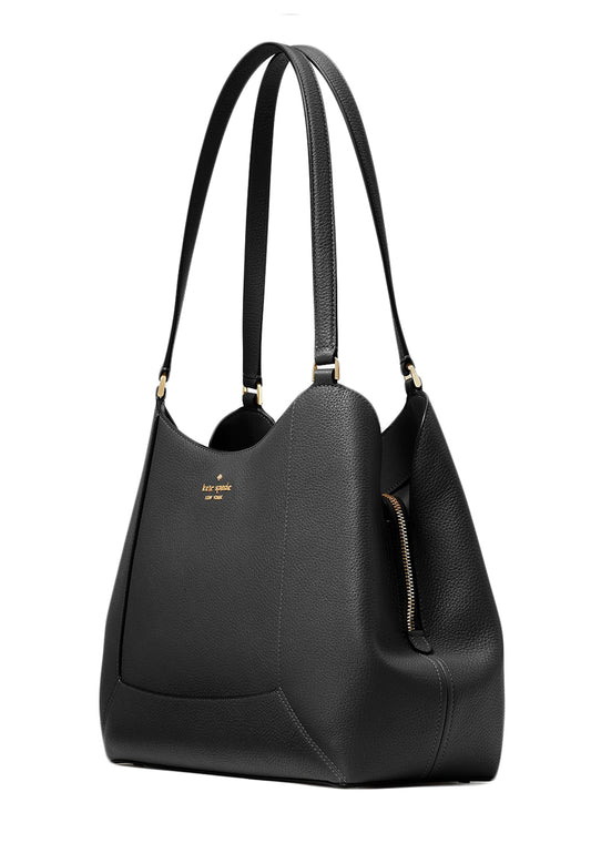 Kate Spade Lena Triple Compartment Shoulder Bag - Black