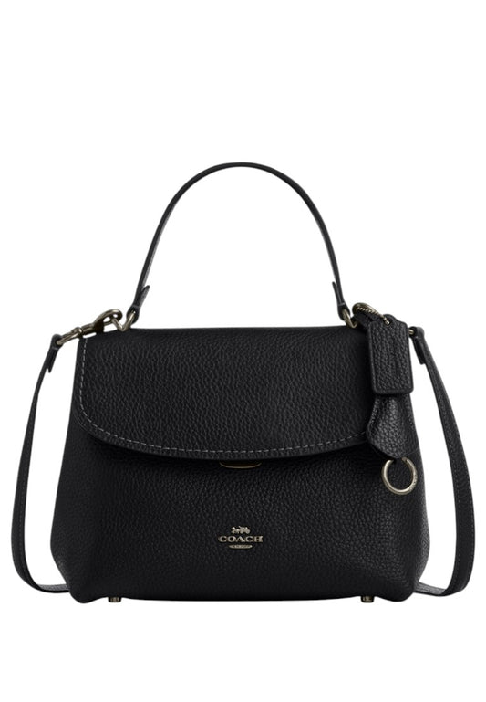 Coach Emory Top Handle Bag - Gunmetal/Black