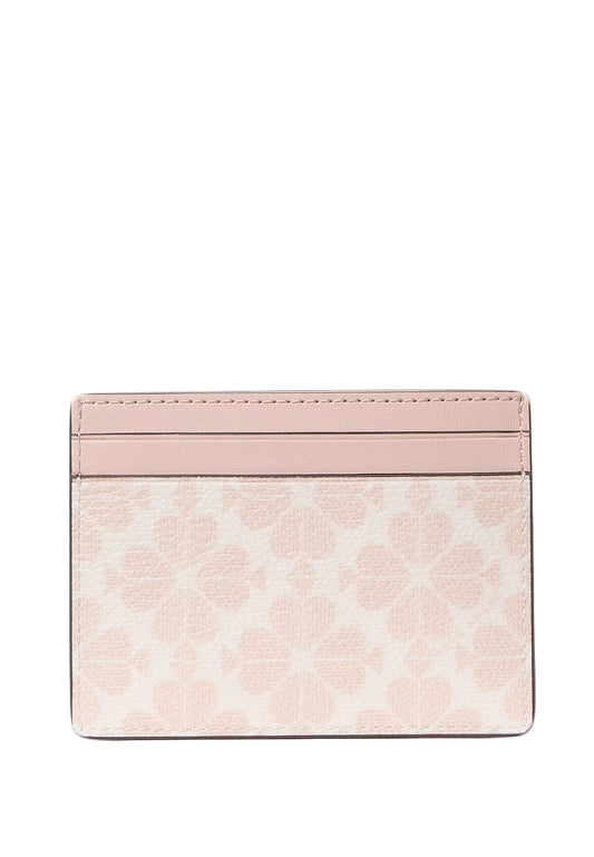 Kate Spade Spade Flower Small Slim Card Holder - Rose Smoke