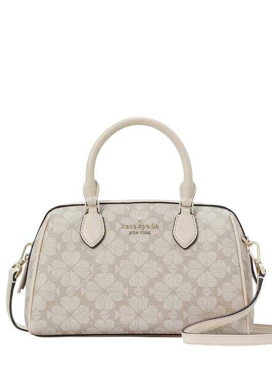 Kate Spade Spade Flower Small Dolly Duffle - Dark Beige