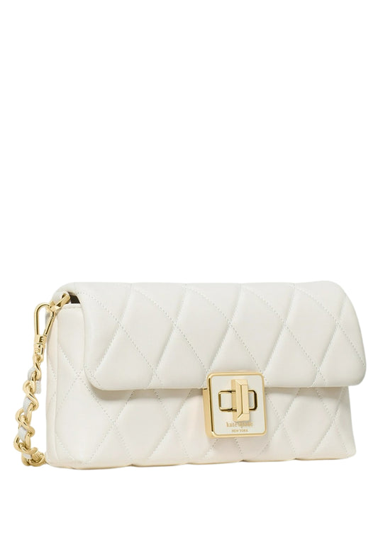Kate Spade Carey Quilted Mini Crossbody - Meringue White