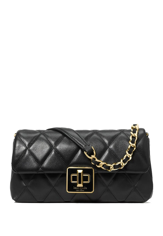 Kate Spade Carey Quilted Mini Crossbody - Black
