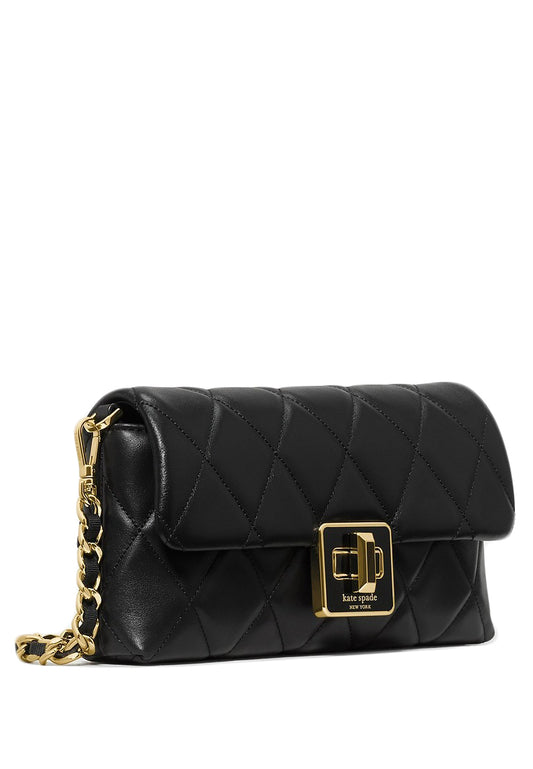 Kate Spade Carey Quilted Mini Crossbody - Black