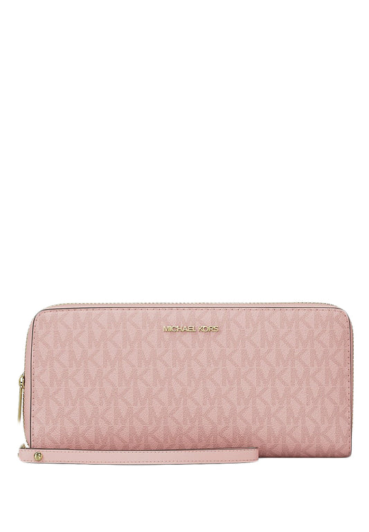 Michael Kors Jet Set Travel Large Travel Continental Wallet - Powder Blush