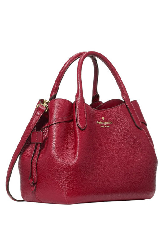 Kate Spade Dumpling Small Satchel Bag - Red Jam