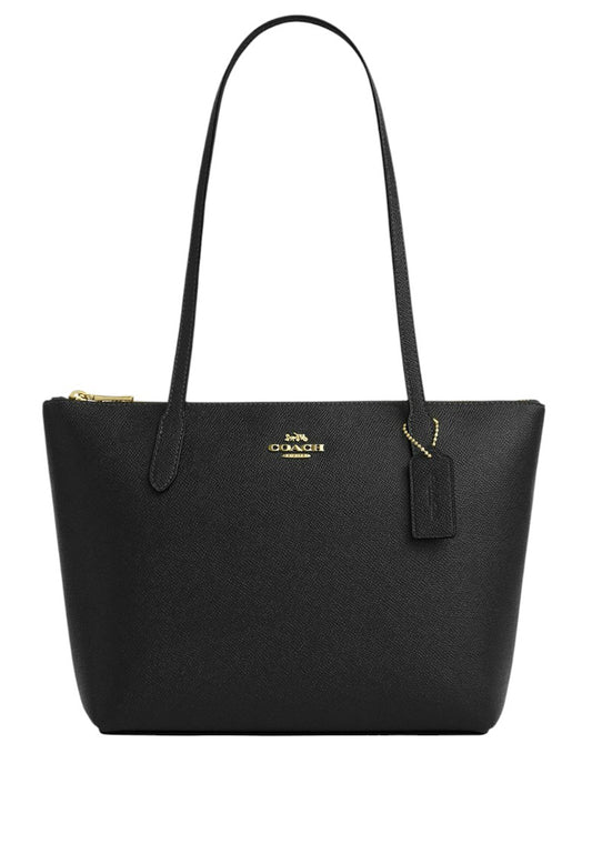 Coach Fiona Zip Tote Bag - Black