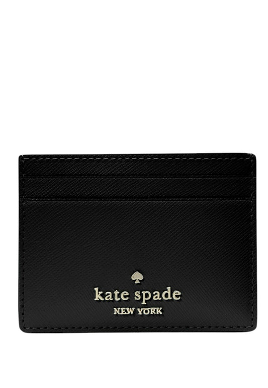 Kate Spade Madison Small Slim Card Holder - Black