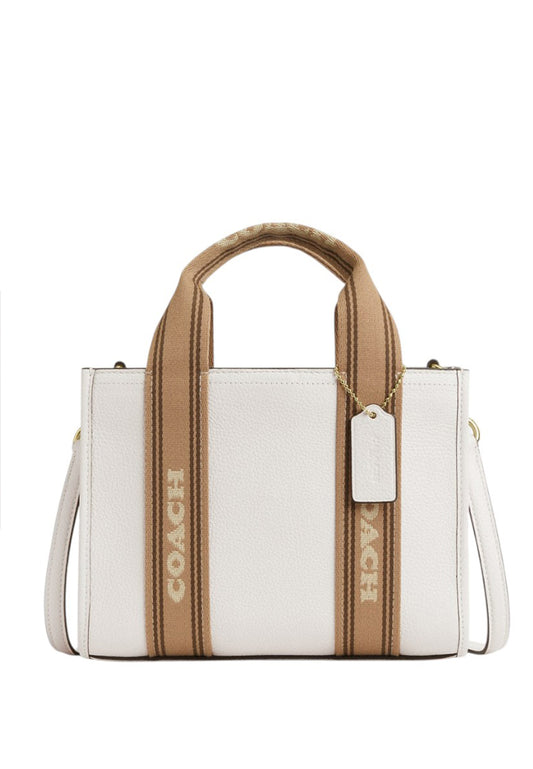Coach Smith Tote Bag 24 - White/Multi