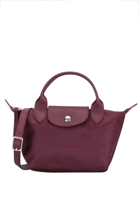 LONGCHAMP Le Pliage Neo XS Shoulder Bag - Grape Purple