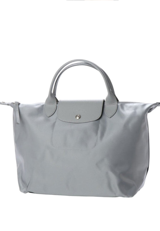 LONGCHAMP Le Pliage Neo Medium Top Handle Handbag - Cement Grey