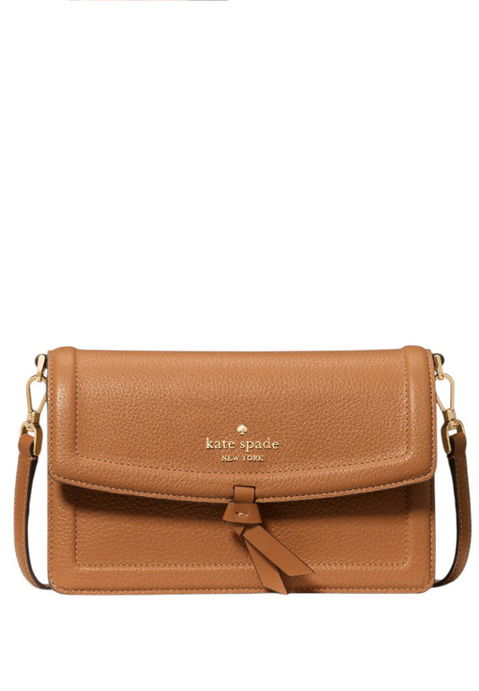 Kate Spade Knott Mini Crossbody Bag - Brown