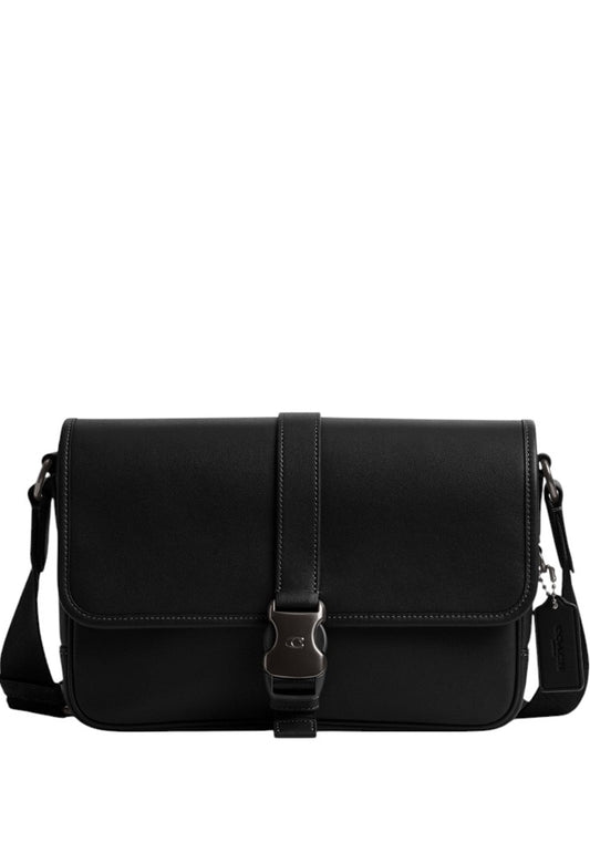 Coach Mens League Messenger Bag - Black