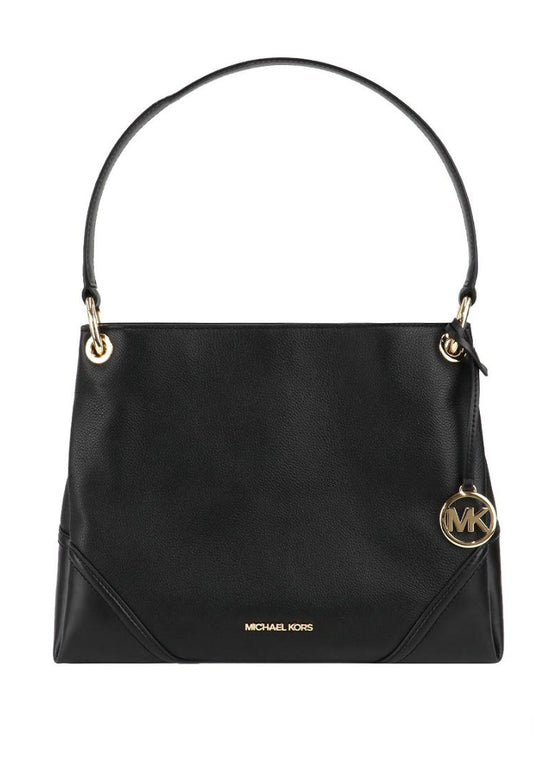 Michael Kors Nicole Medium Shoulder Bag - Black