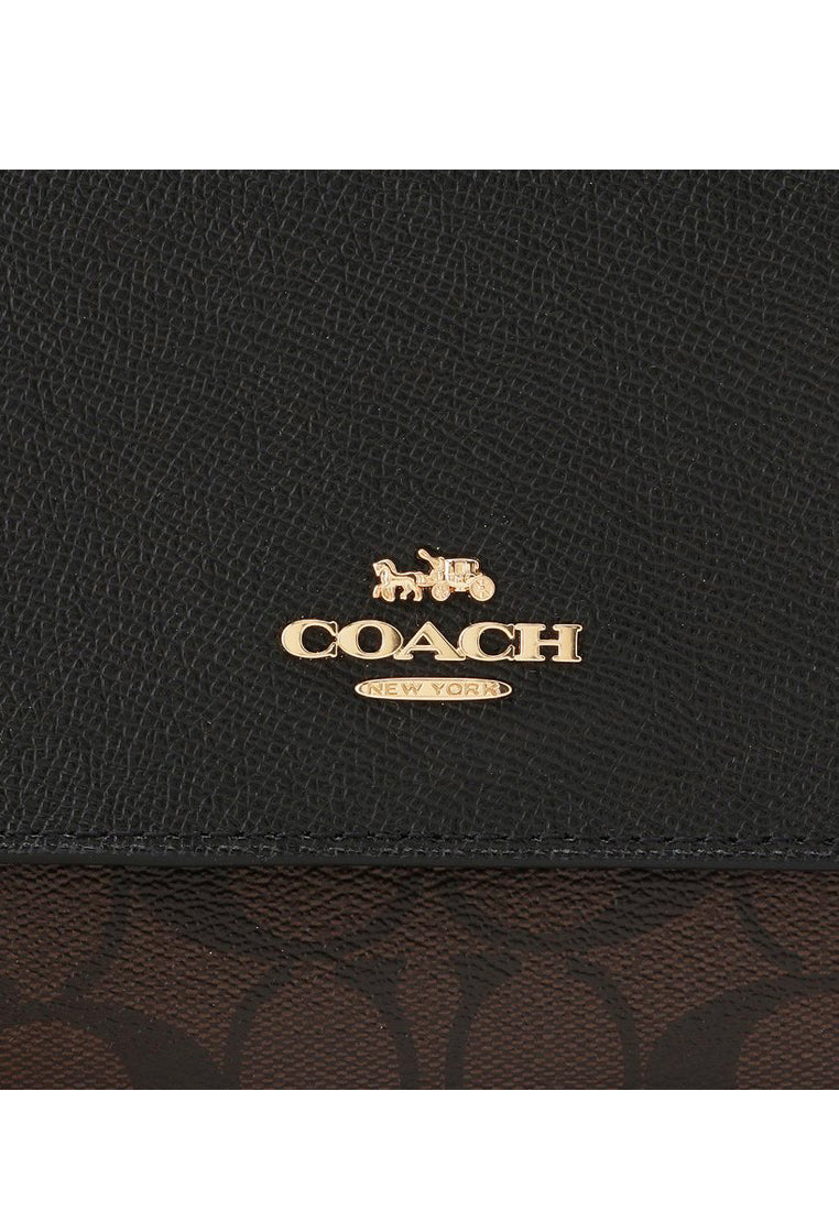Coach Klare Crossbody In Signature Canvas - Dark Brown