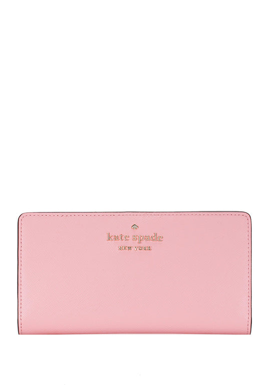Kate Spade Staci Large Slim Bifold Wallet - Light Crepe