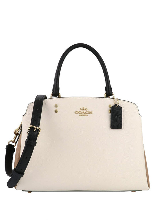 Coach Lillie Carryall In Colorblock - White/Multi