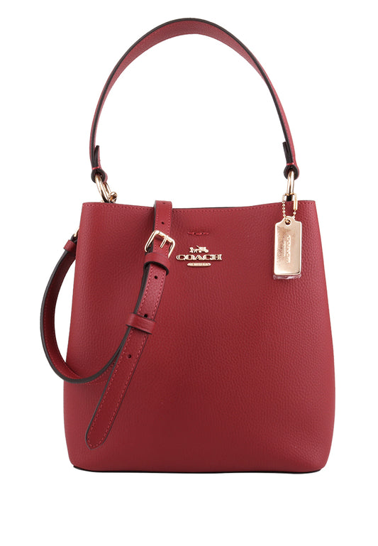 Coach Small Town Bucket Bag - Red