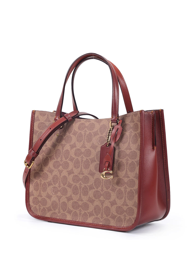 Coach Tyler Carryall 28 In Signature Canvas - Brown