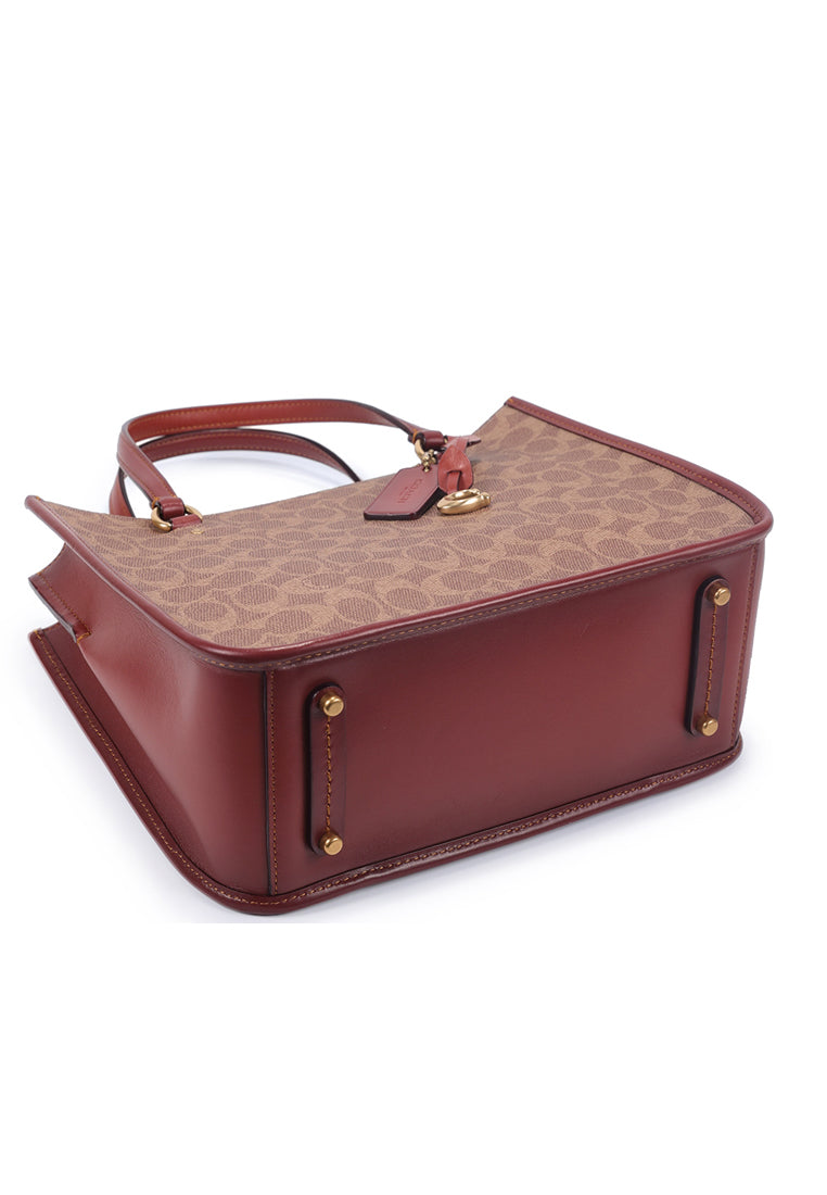 Coach Tyler Carryall 28 In Signature Canvas - Brown