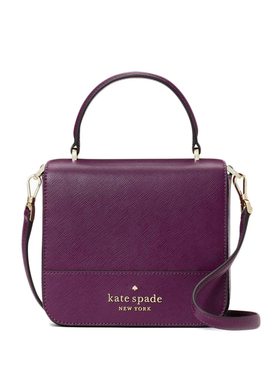 Kate Spade Staci Square Crossbody Bag - Plum Pie