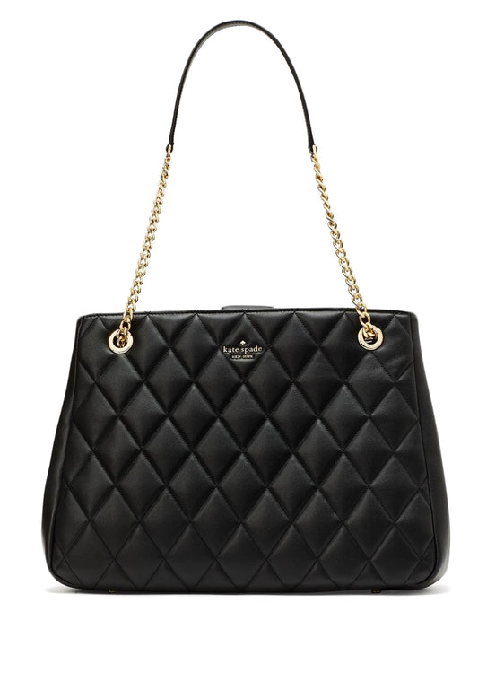 Kate Spade Carey Quilted Tote - Black