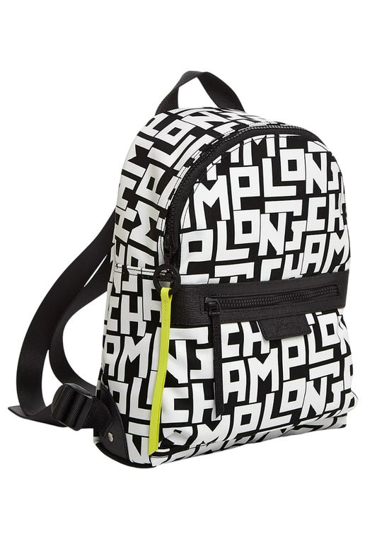 Longchamp Le Pliage LGP Backpack - White/Black