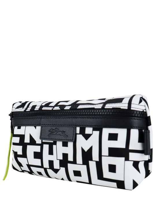 Longchamp Le Pliage LGP Belt Bag - White/Black